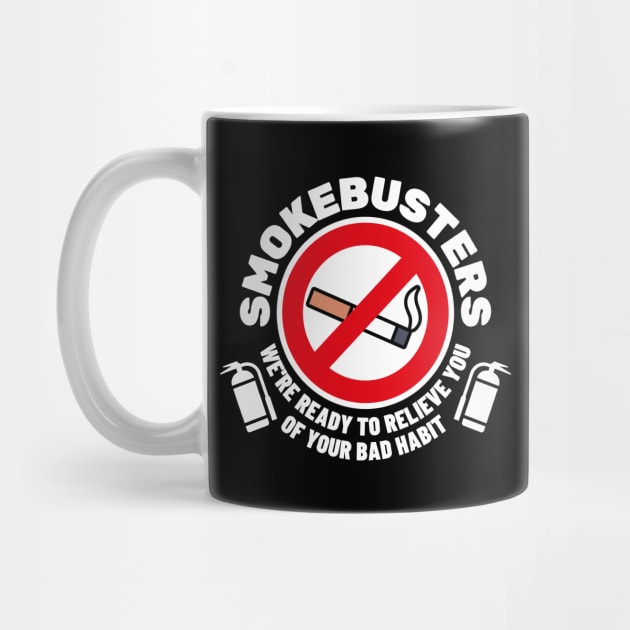 Smokebusters No Smoking Sign Logo by Movie Vigilante